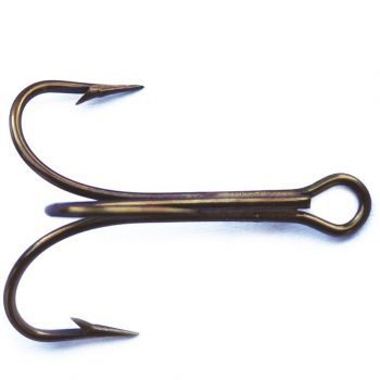 Mustad Bronserad Trekrok Stl 1/0