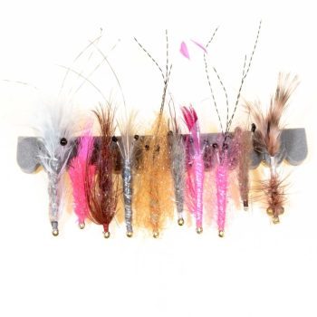A.Jensen Seatrout Flies - 10 shrimp patterns