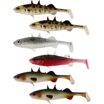 Westin Stanley the Stickleback Shadtail 7,5cm 4g  6Pcs