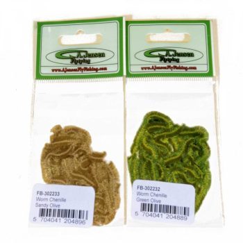 A.Jensen Worm Chenille - 1 of each 2 colors