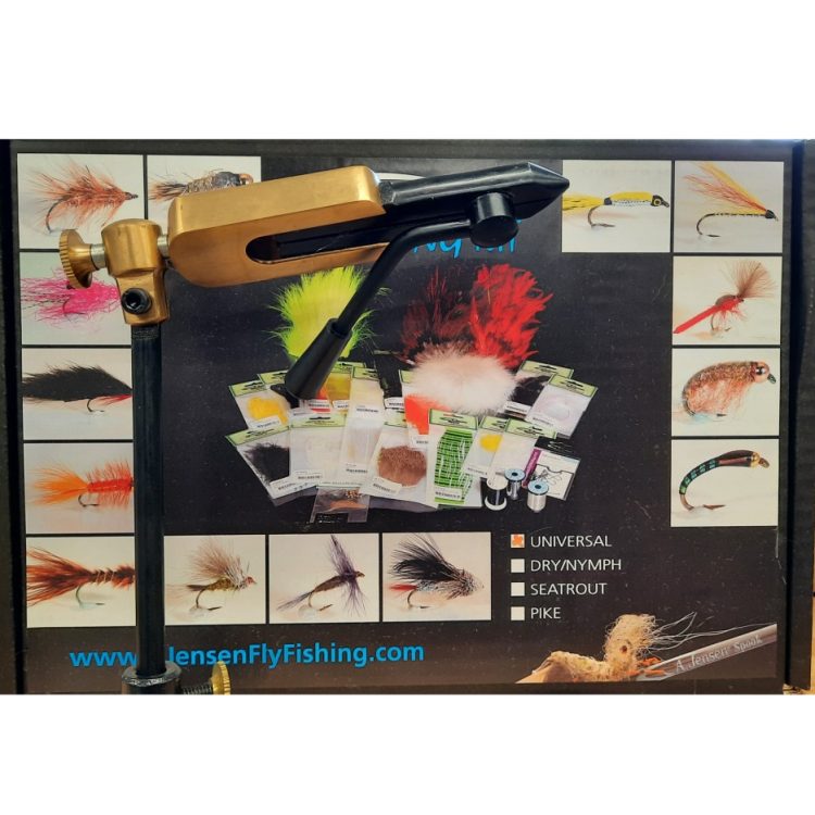 A. Jensen Flytying kit + Toolkit Advanced