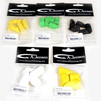 A.Jensen Dodger Head Poppers - 1 of each 5 different