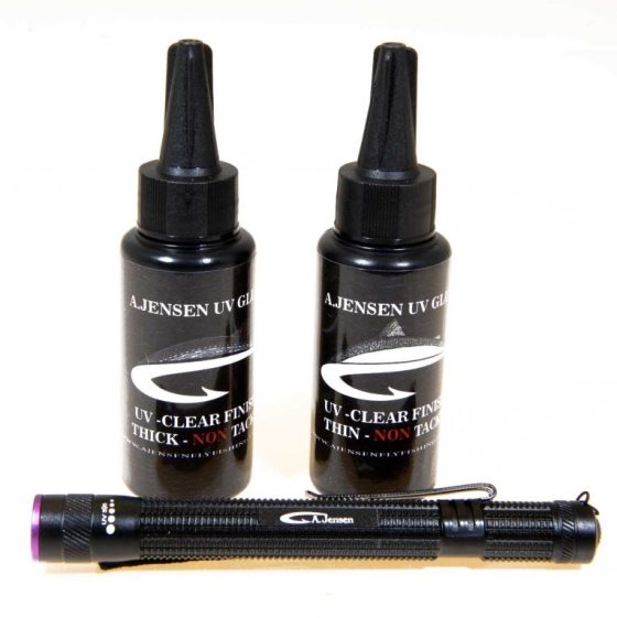A.Jensen UV Glue x 2 + Torch combo