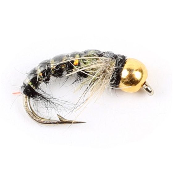 Gold Head Czech Nymphs - Black