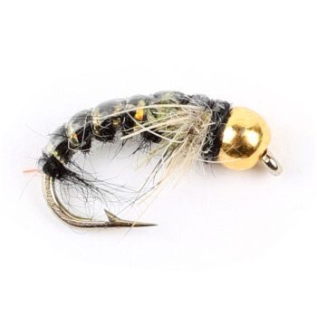 Gold Head Czech Nymphs - Black