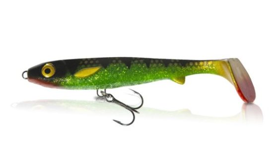 Kanalgratis Flatnose Shad Jr 15cm med Inbyggd Rigg 2-pack