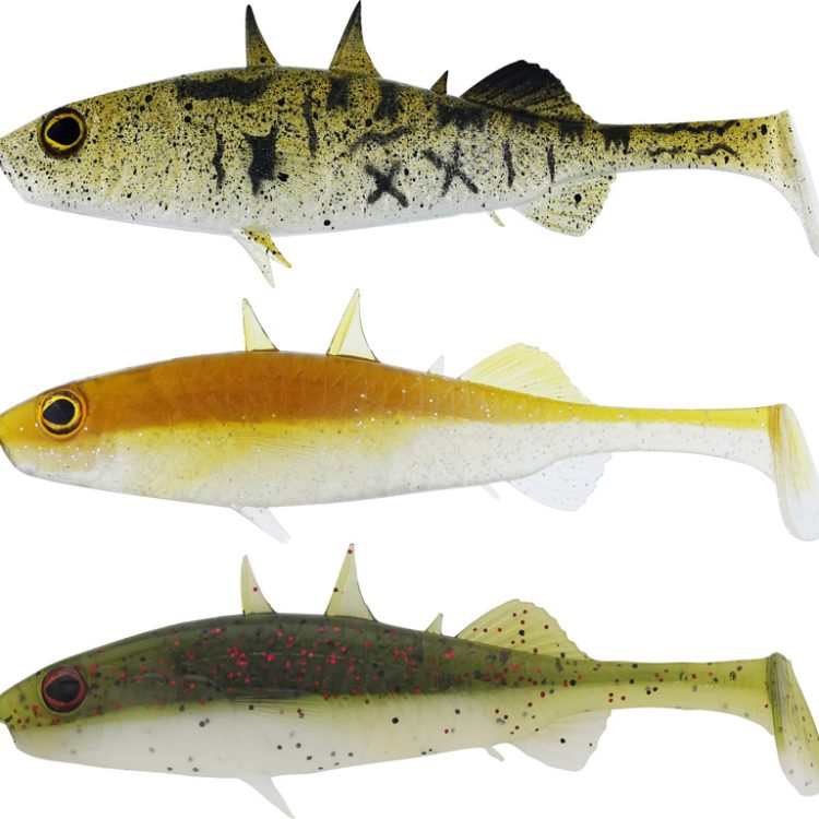 Westin Stanley the Stickleback Shadtail 7,5cm 4g 3pcs